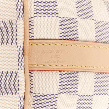 Louis Vuitton Damier Azur Speedy Bandouliere 25 7 of 11