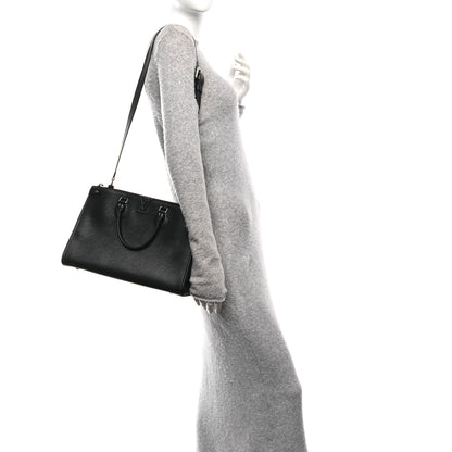 Louis Vuitton Epi Grenelle Tote MM Black 2 of 9