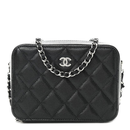 Chanel Caviar Quilted Camera Bag Black 1 of 8