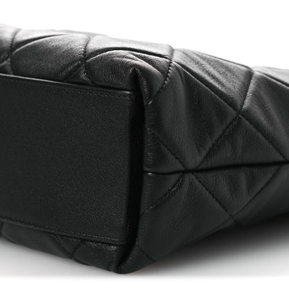 Chanel Calfskin Quilted Close To Me Hobo Black 10 of 10