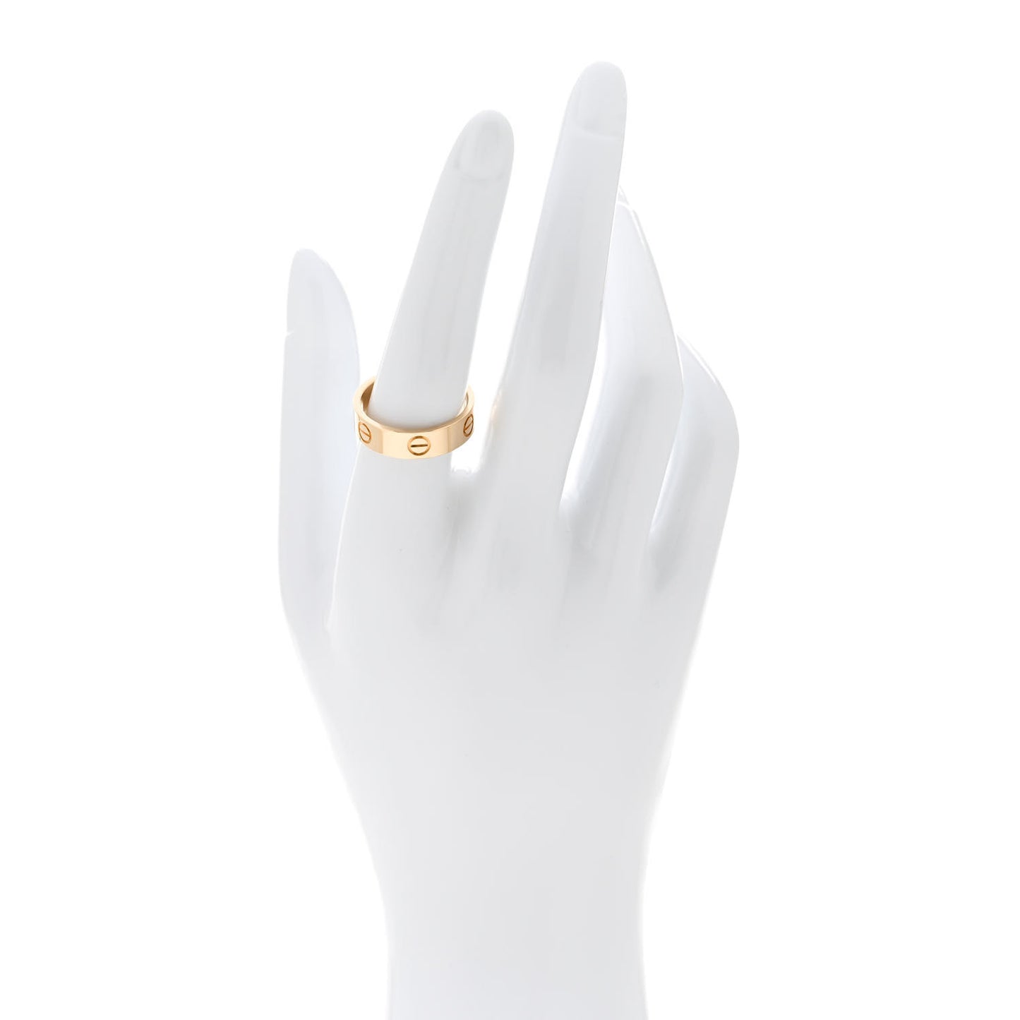 18K Yellow Gold 5.5mm LOVE Ring 57 8