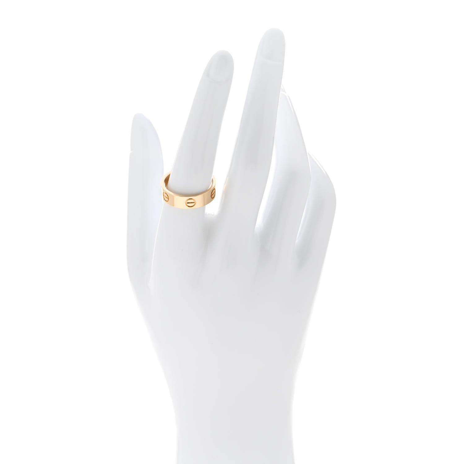 Cartier 18K Yellow Gold 5.5mm LOVE Ring 57 8 2 of 5