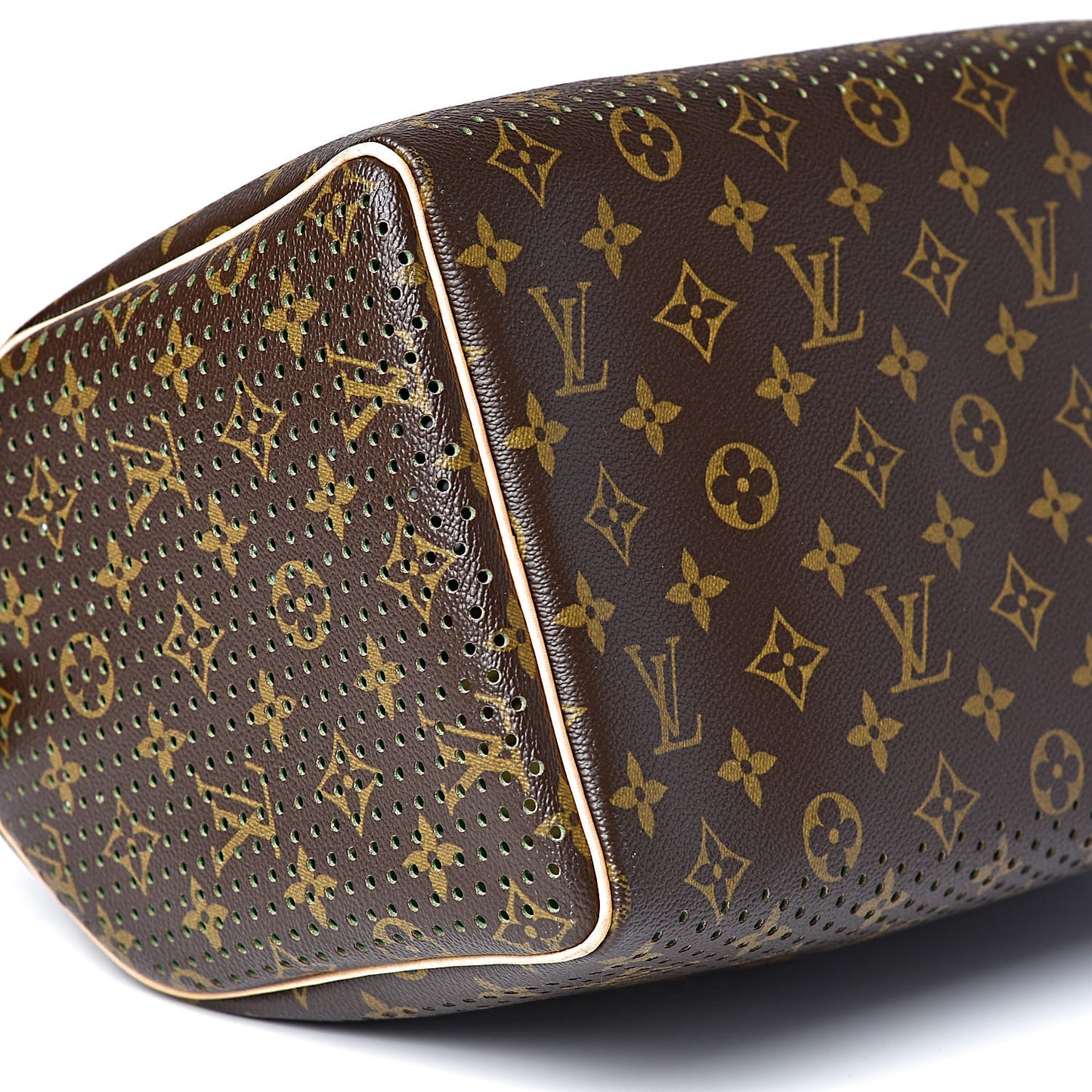 Monogram Perforated Speedy 30 Green