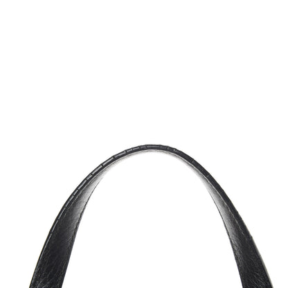 Gucci Cellarius Calfskin Small Bamboo Daily Top Handle Bag Black 15 of 16