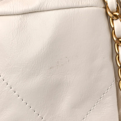 Chanel Calfskin Quilted Chanel 22 Backpack White Black 12 of 12