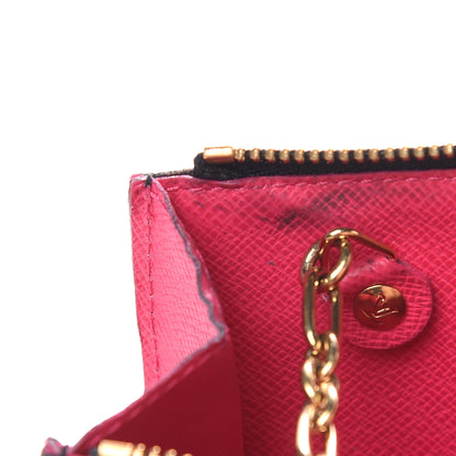 Louis Vuitton Monogram Multicolor Key Pouch Black Grenade 7 of 8
