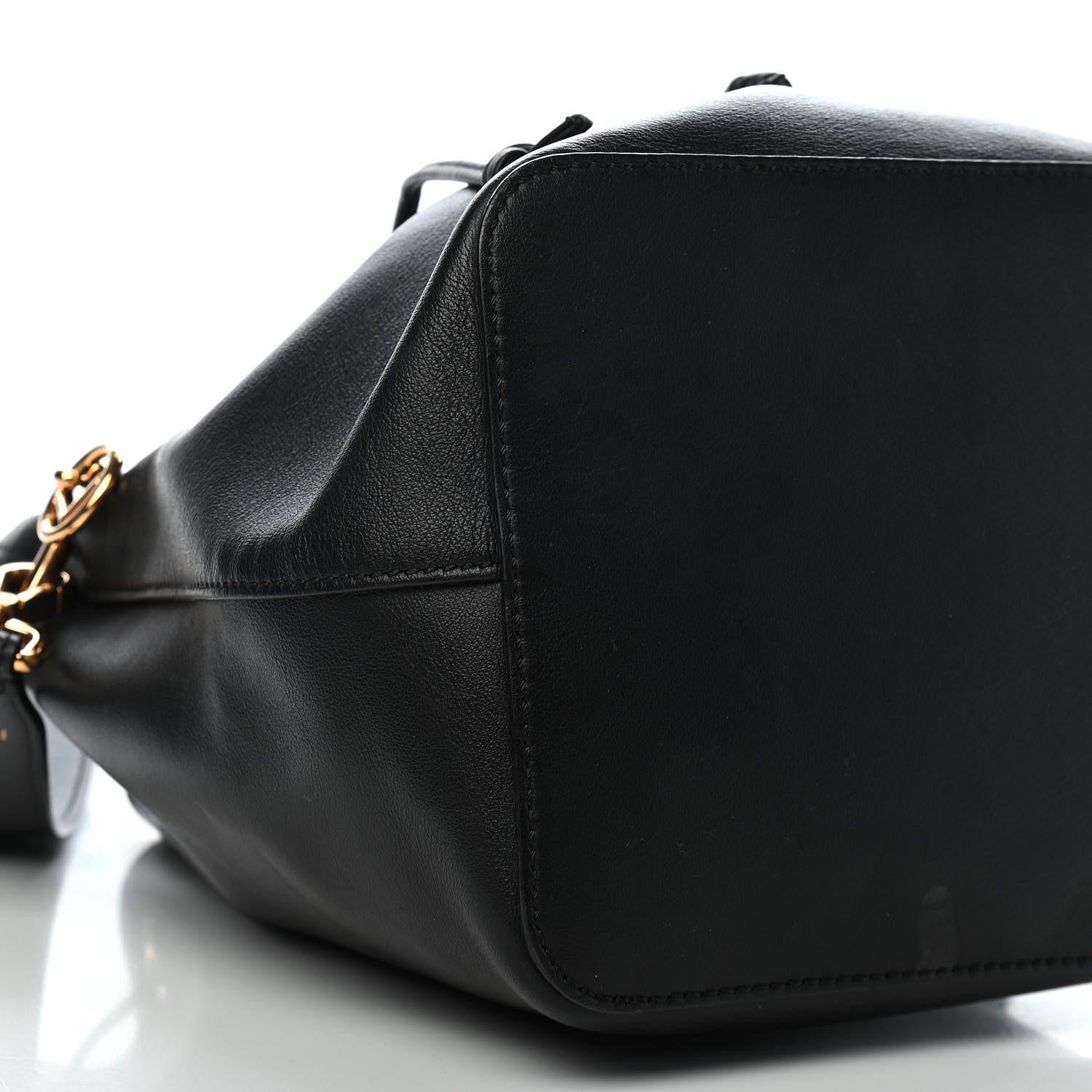 Fendi Vitello Grace Matte F is Fendi Grande Mon Tresor Bucket Bag Black 12 of 13