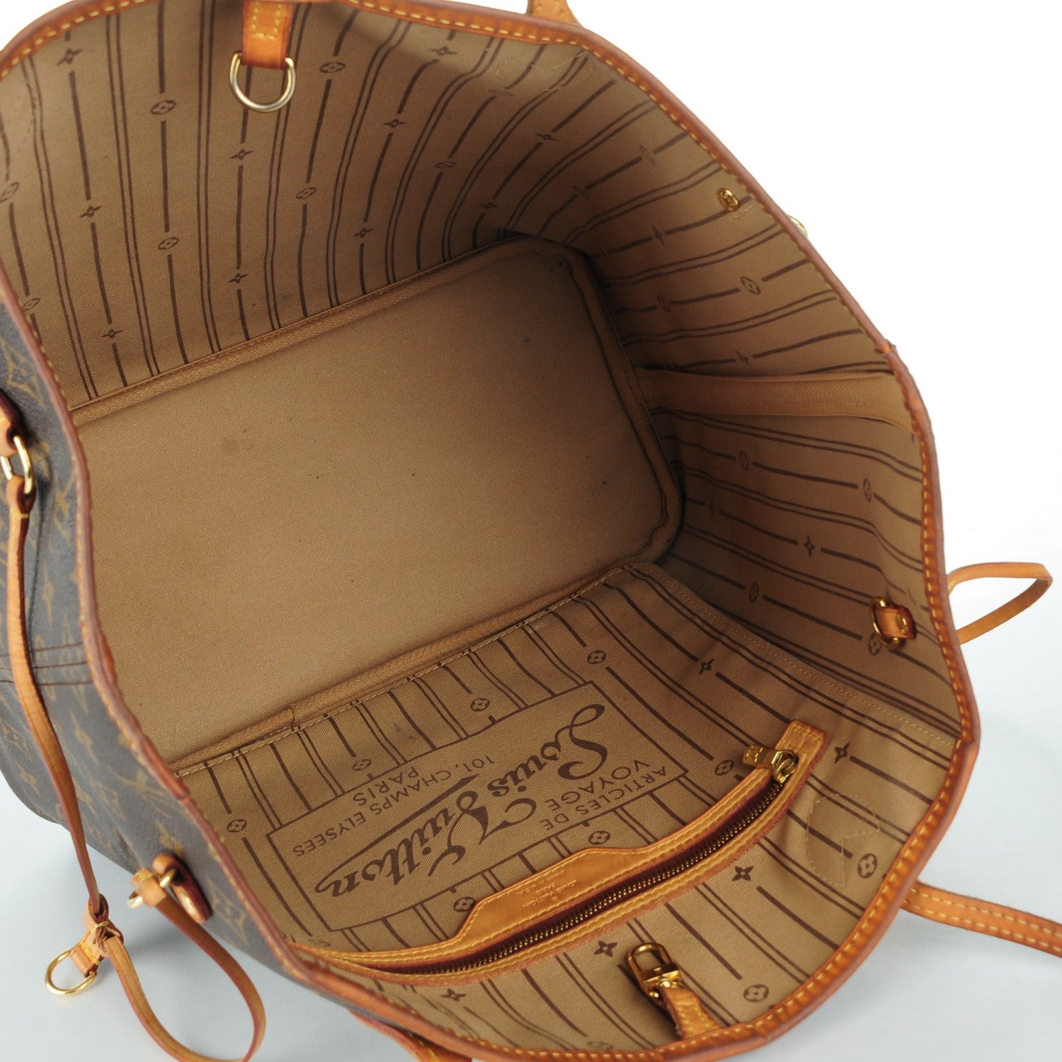 Louis Vuitton Monogram Neverfull MM 5 of 7