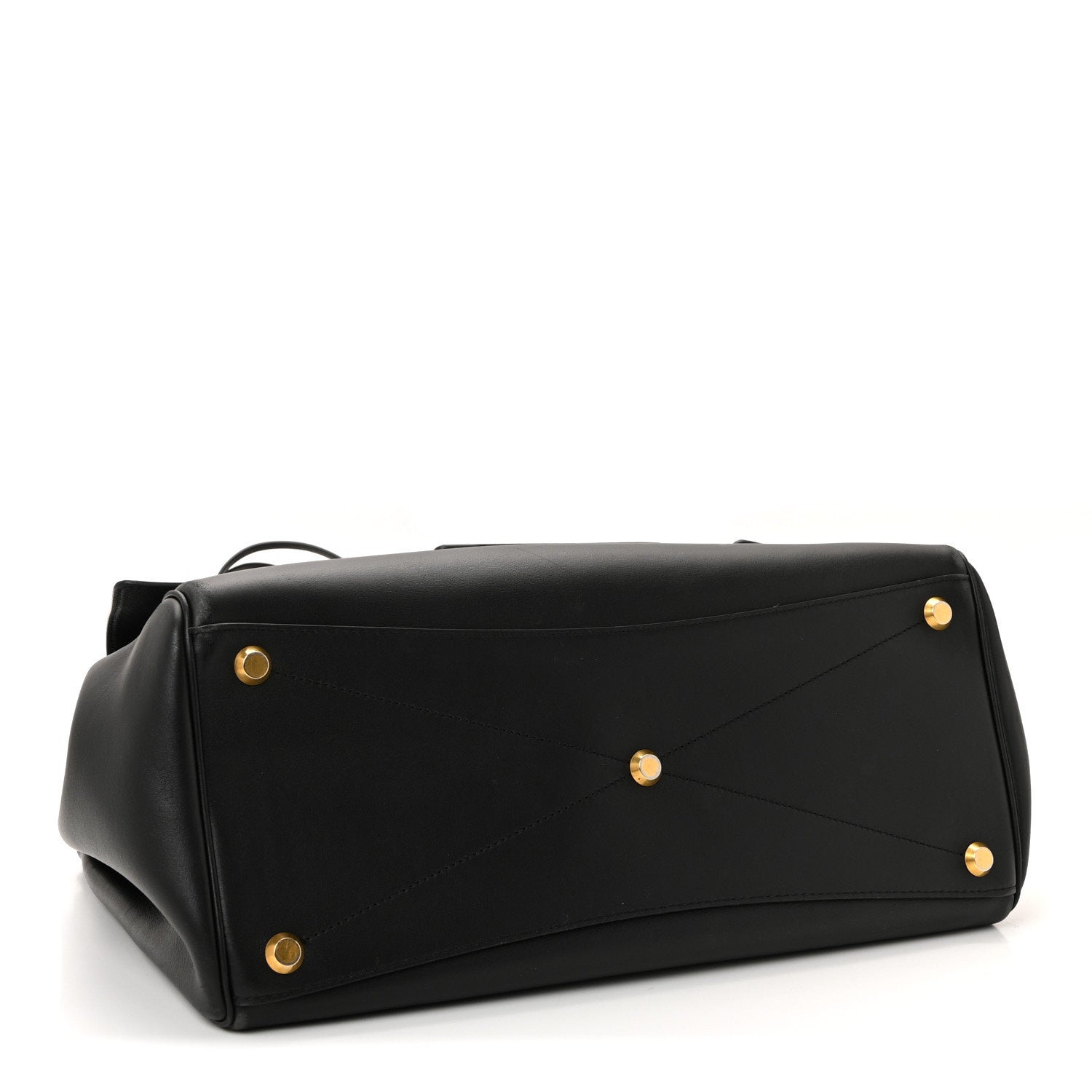 Balenciaga Smooth Calfskin Medium Bel Air Carry All Bag Black 7 of 17