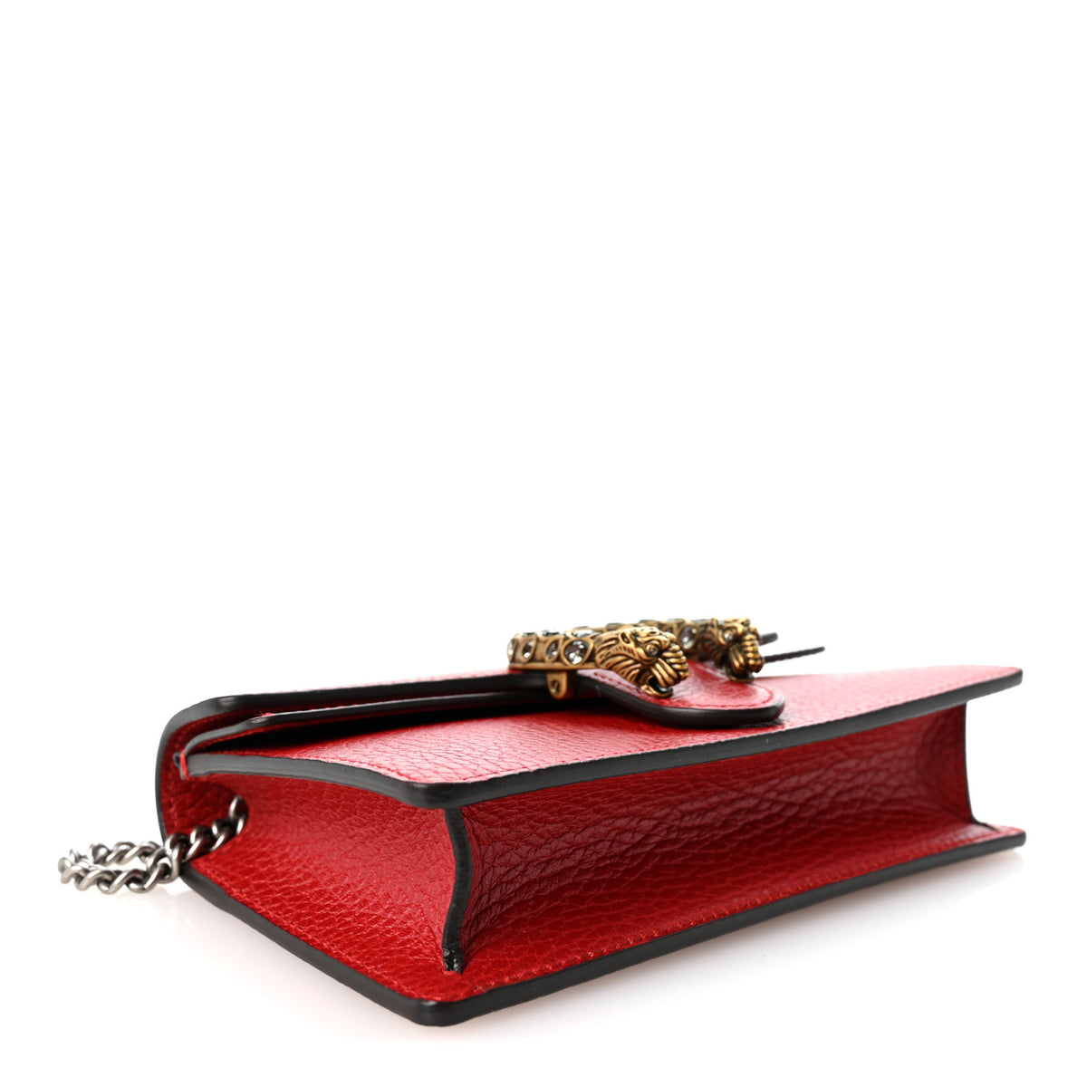 Calfskin Super Mini Dionysus Shoulder Bag Red