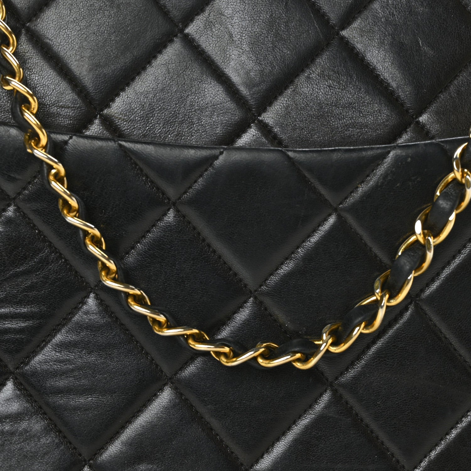 Chanel Lambskin Quilted Sun Medallion Shoulder Bag Black 8 of 10