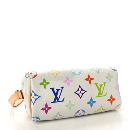Louis Vuitton LV X TM Monogram Multicolor Nano Speedy White 4 of 9