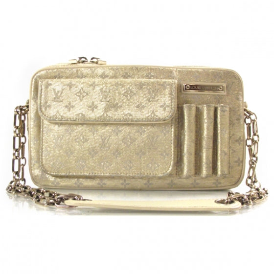 Louis Vuitton Mini Lin Shine McKenna Camera Bag 1 of 10