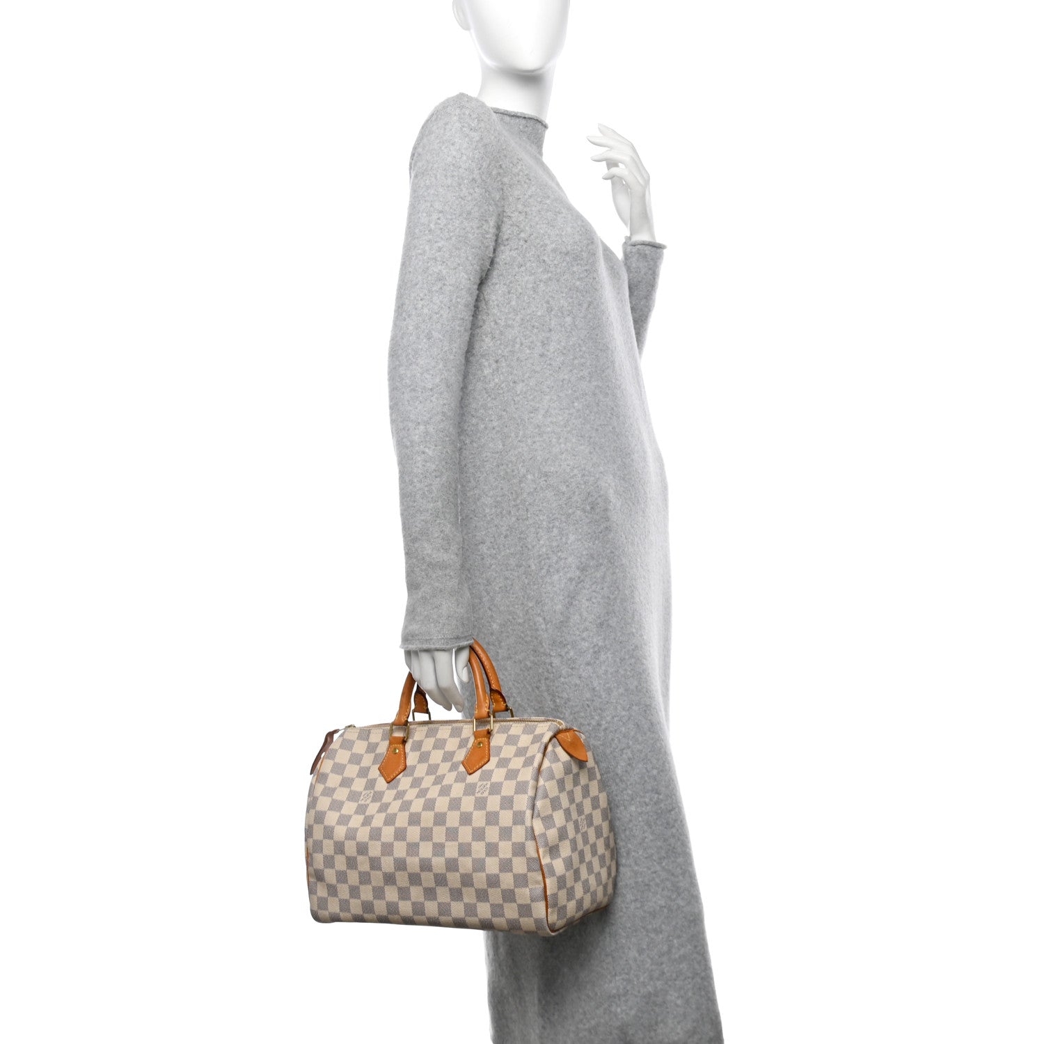 Louis Vuitton Damier Azur Speedy 30 2 of 11