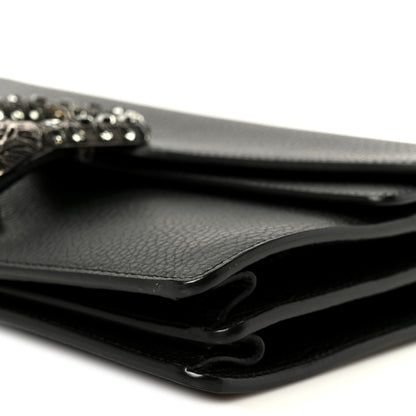 Gucci Pebbled Calfskin Small Dionysus Shoulder Bag Black 11 of 11