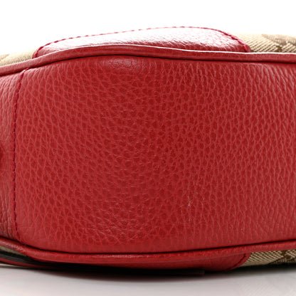 Gucci Monogram Mini Bree Messenger Bag Red 9 of 11