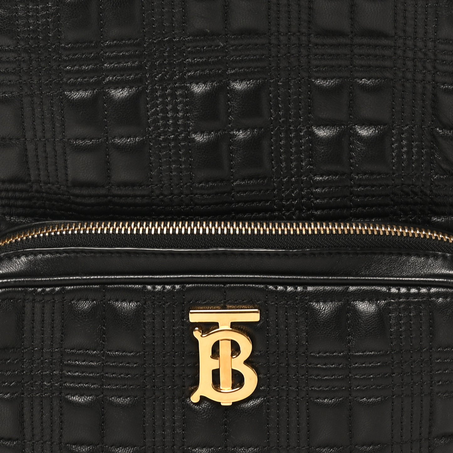 Lambskin Quilted TB Backpack Black