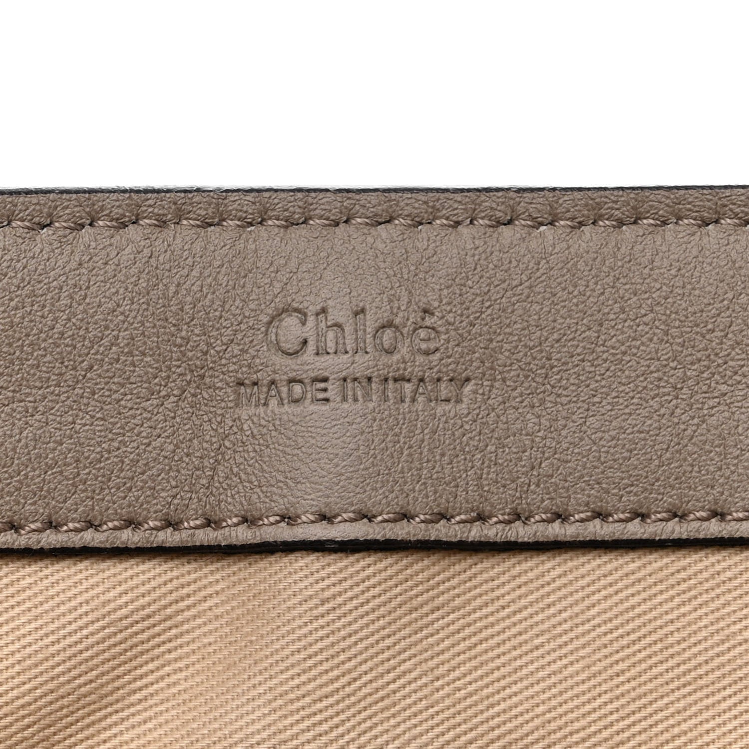 Chloe Calfskin Medium Faye Day Shoulder Bag Motty Grey 7 of 17