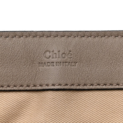 Chloe Calfskin Medium Faye Day Shoulder Bag Motty Grey 7 of 17