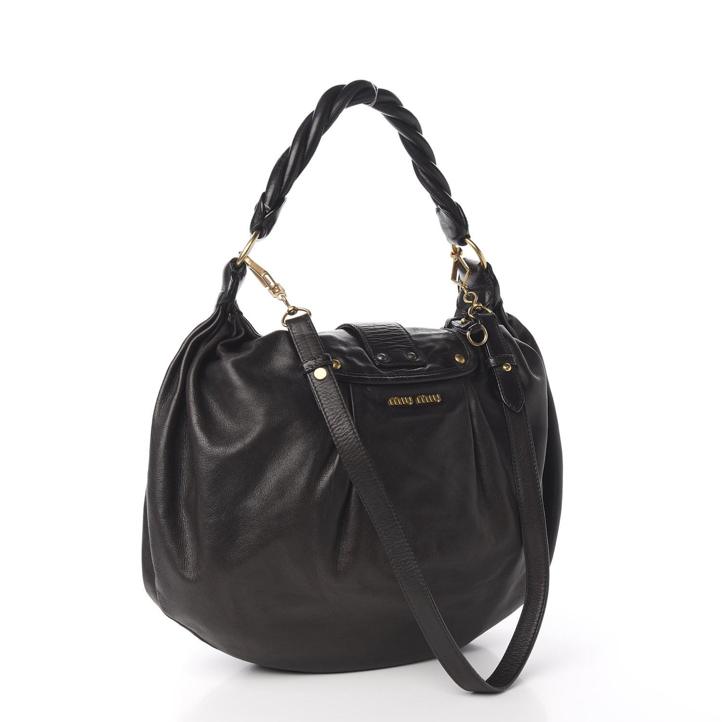 Nappa Hobo Black