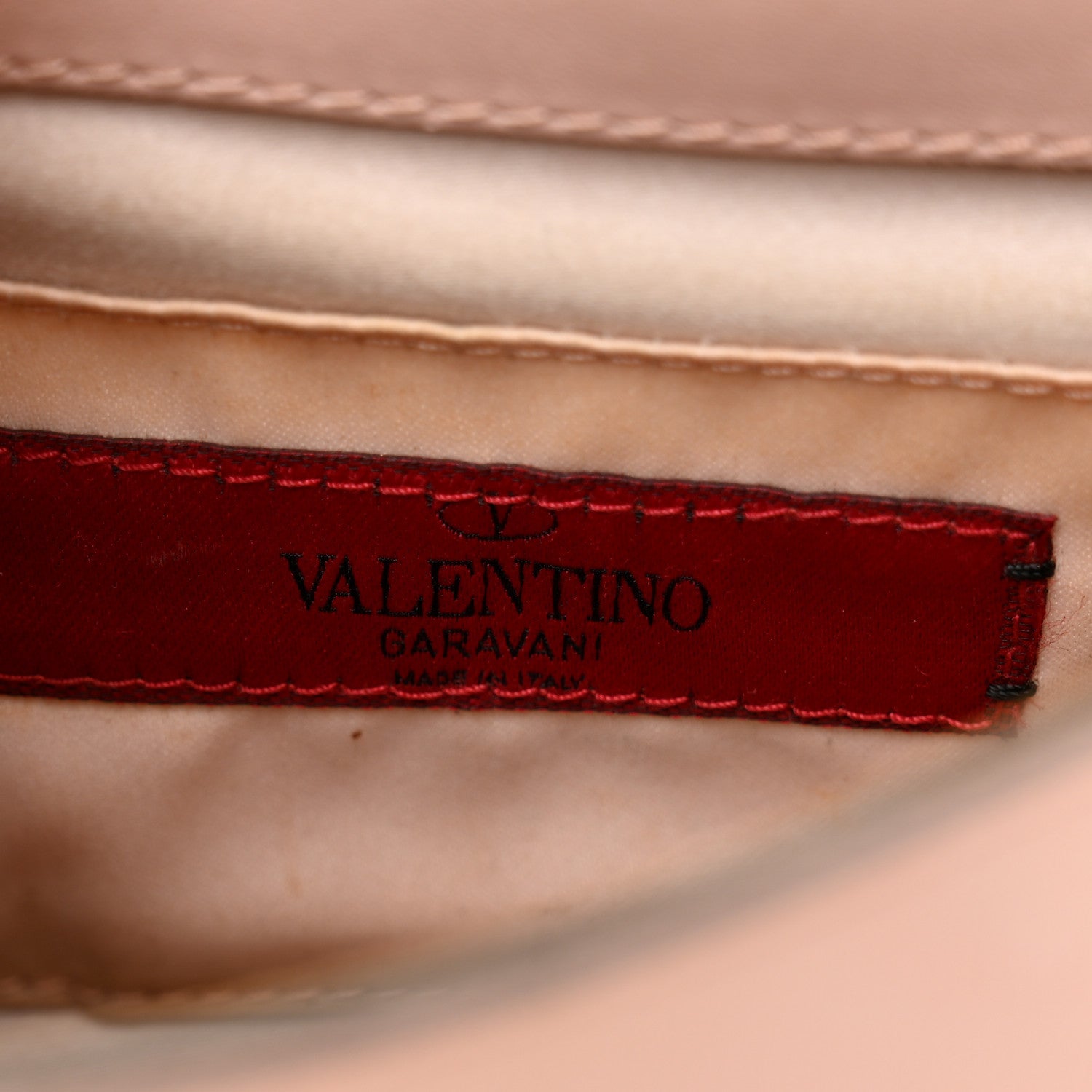 Valentino Garavani Calfskin Rockstud Crossbody Saddle Bag Water Rose 6 of 10
