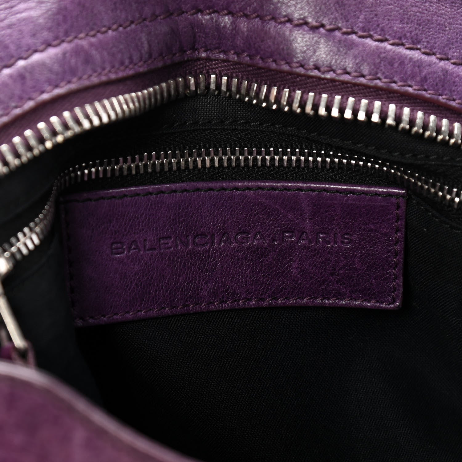 Balenciaga Agneau Giant 21 Silver Hardware City Raisin 8 of 9