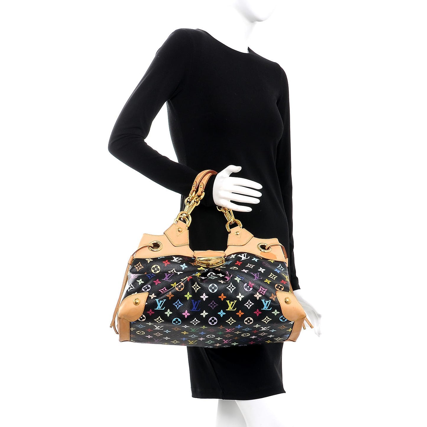 Monogram Multicolor Ursula Black