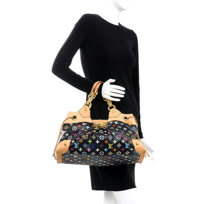 Louis Vuitton Monogram Multicolor Ursula Black 2 of 12
