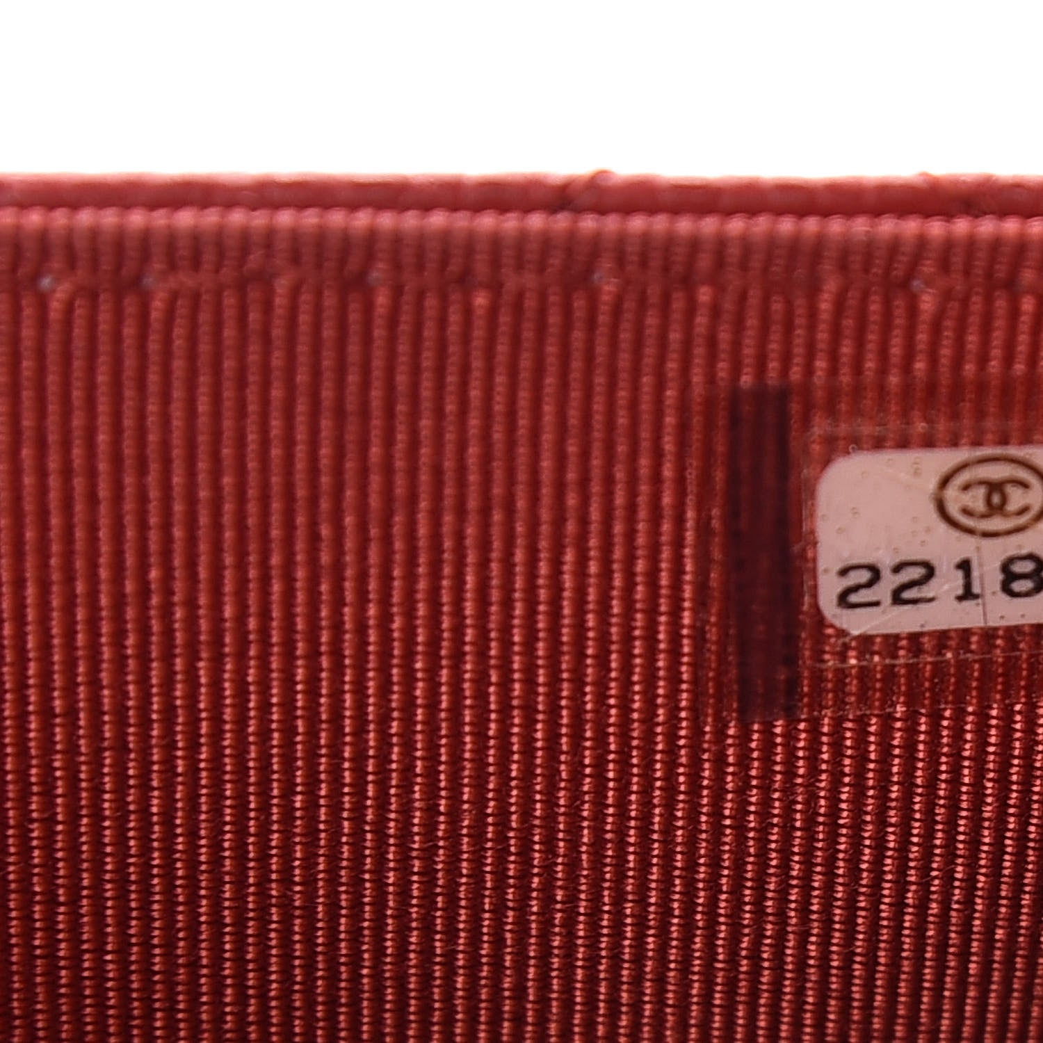Chanel Caviar Quilted Wallet on Chain WOC Red 8 of 13