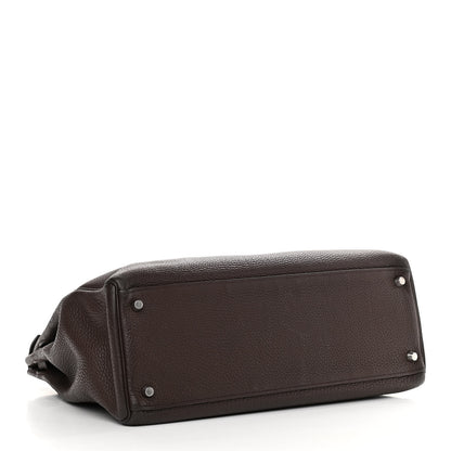 Hermes Togo Kelly Retourne 35 Chocolate 4 of 13