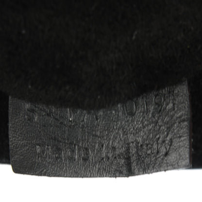 Celine Crocodile Embossed Calfskin Medium Phantom Luggage Black 7 of 7