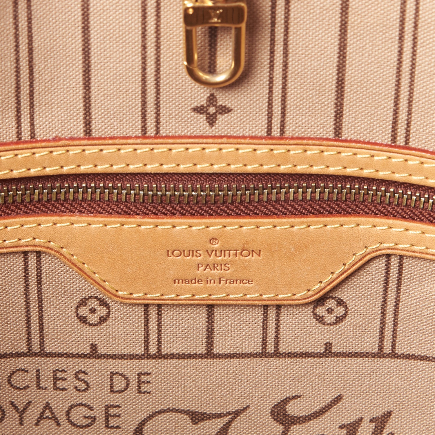 Louis Vuitton Monogram Neverfull MM 7 of 8