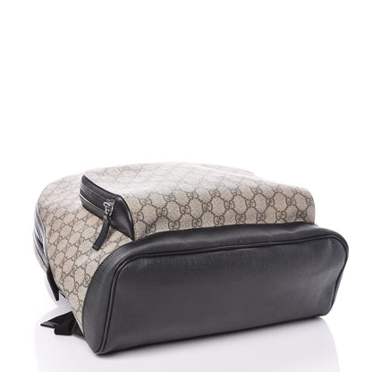 Gucci GG Supreme Monogram Medium Backpack Black 4 of 13