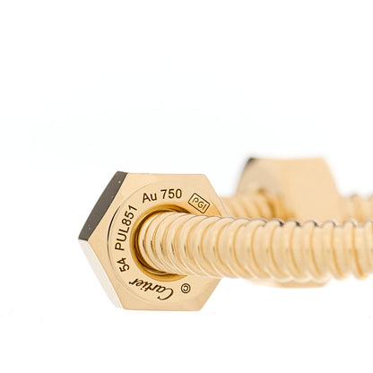 Cartier 18K Yellow Gold Ecrou De Cartier Ring 54 6.75 3 of 3