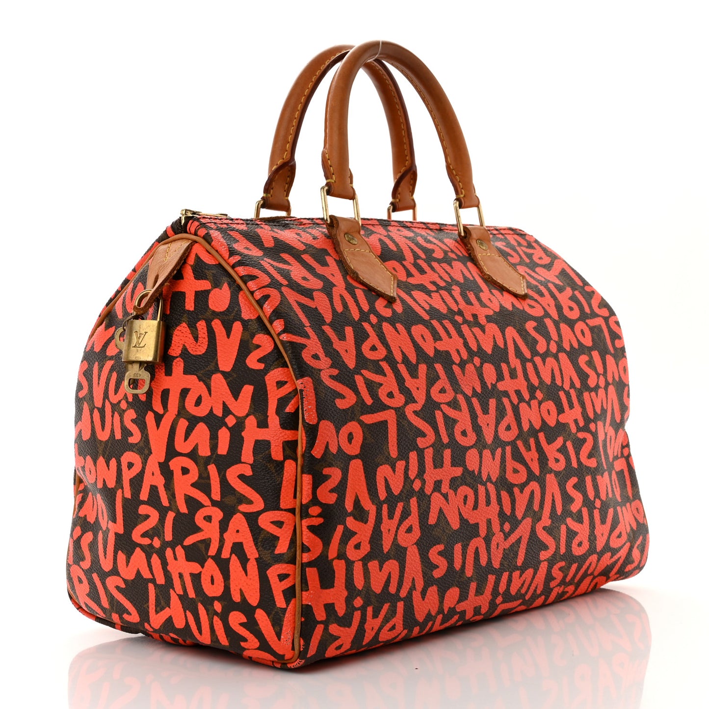 Monogram Graffiti Speedy 30 Orange
