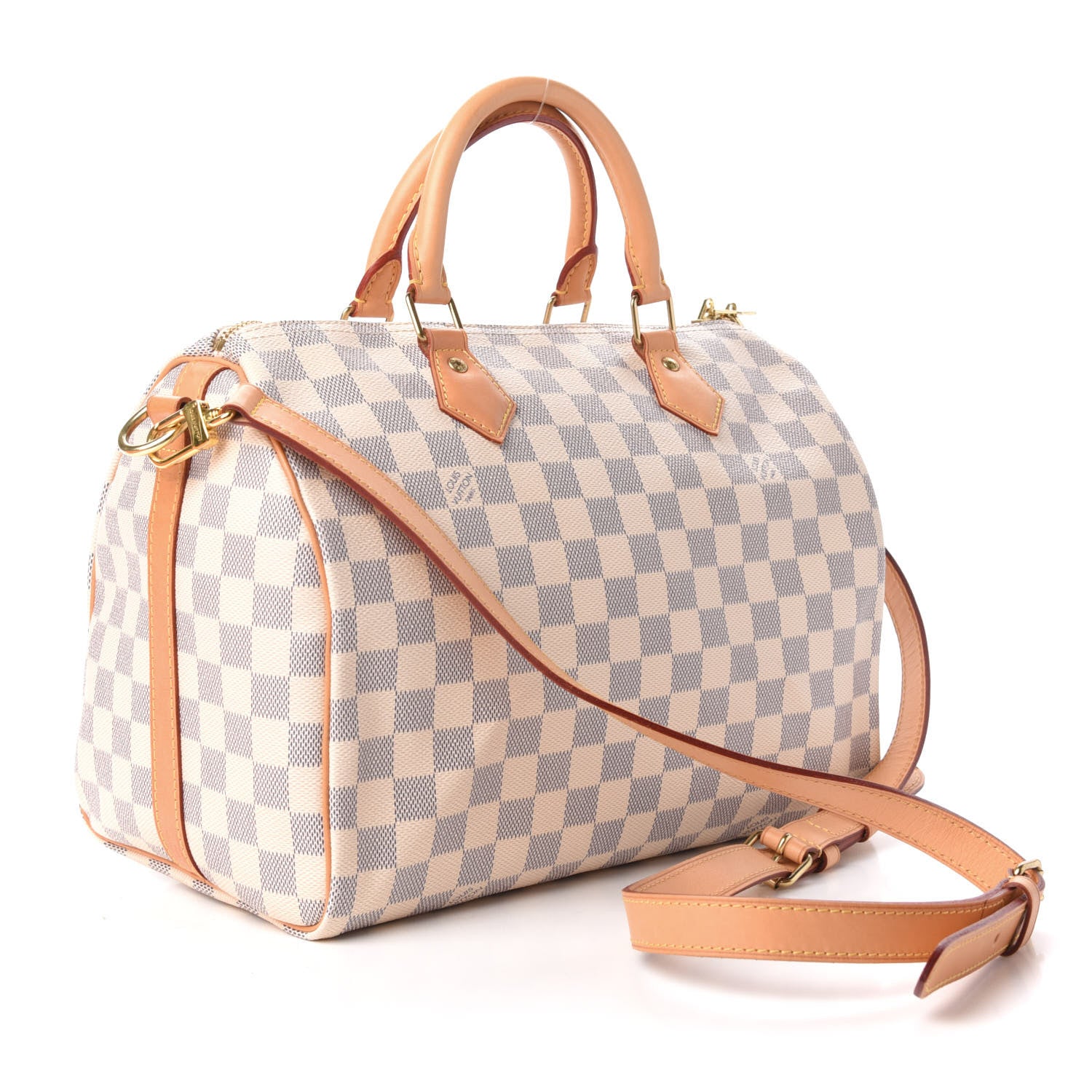 Louis Vuitton Damier Azur Speedy Bandouliere 30 4 of 11