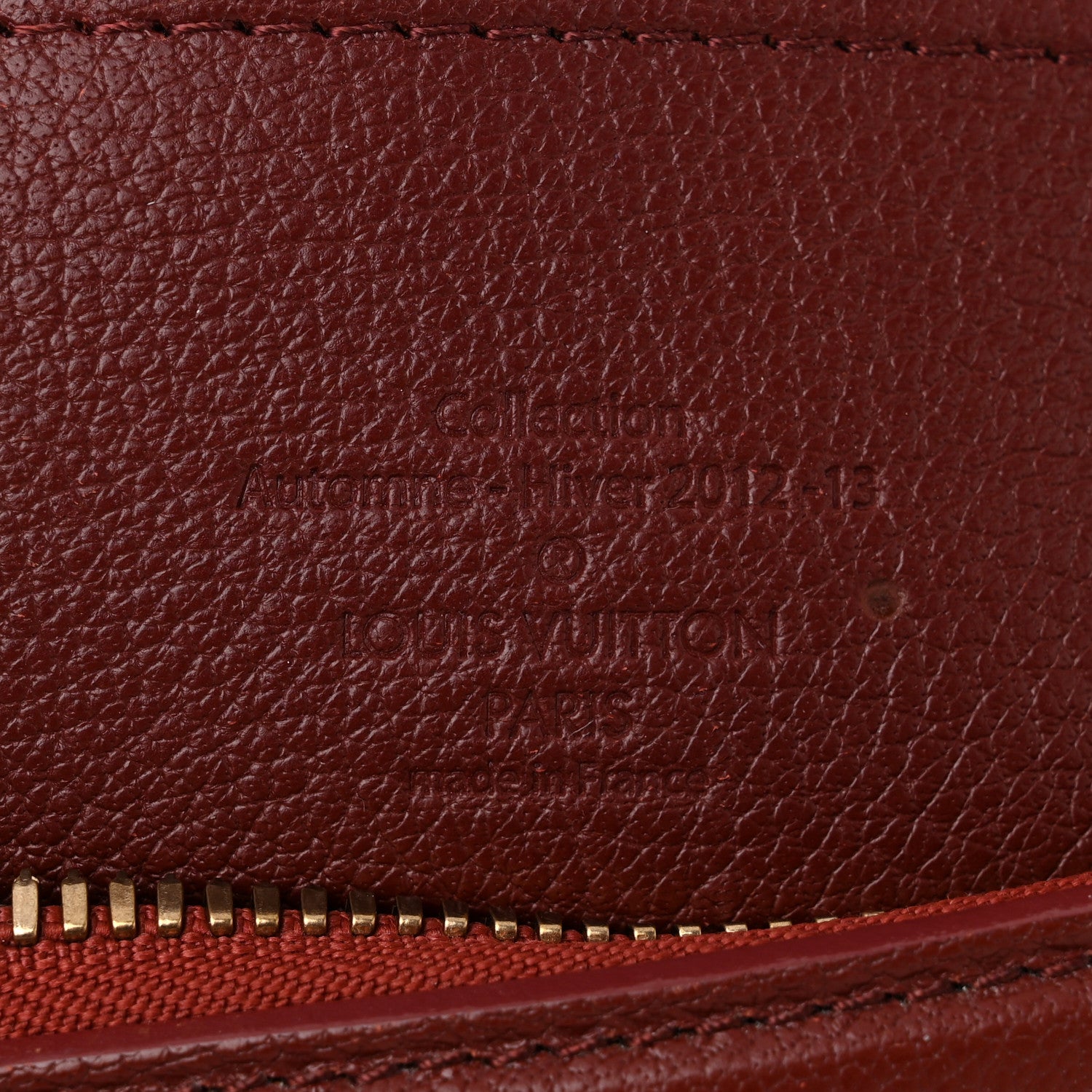 Louis Vuitton Monogram Golden Arrow Speedy Burgundy Burgundy 6 of 9
