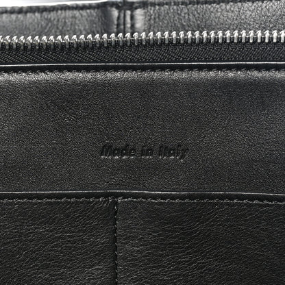 Celine Supple Natural Calfskin Vertical Tri-Fold Bag Black 7 of 10