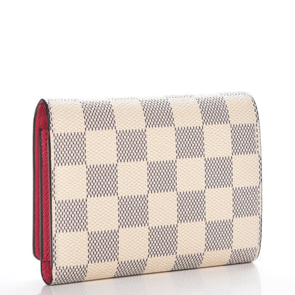 Louis Vuitton Damier Azur 2017 Christmas Animation Victorine Wallet 3 of 14