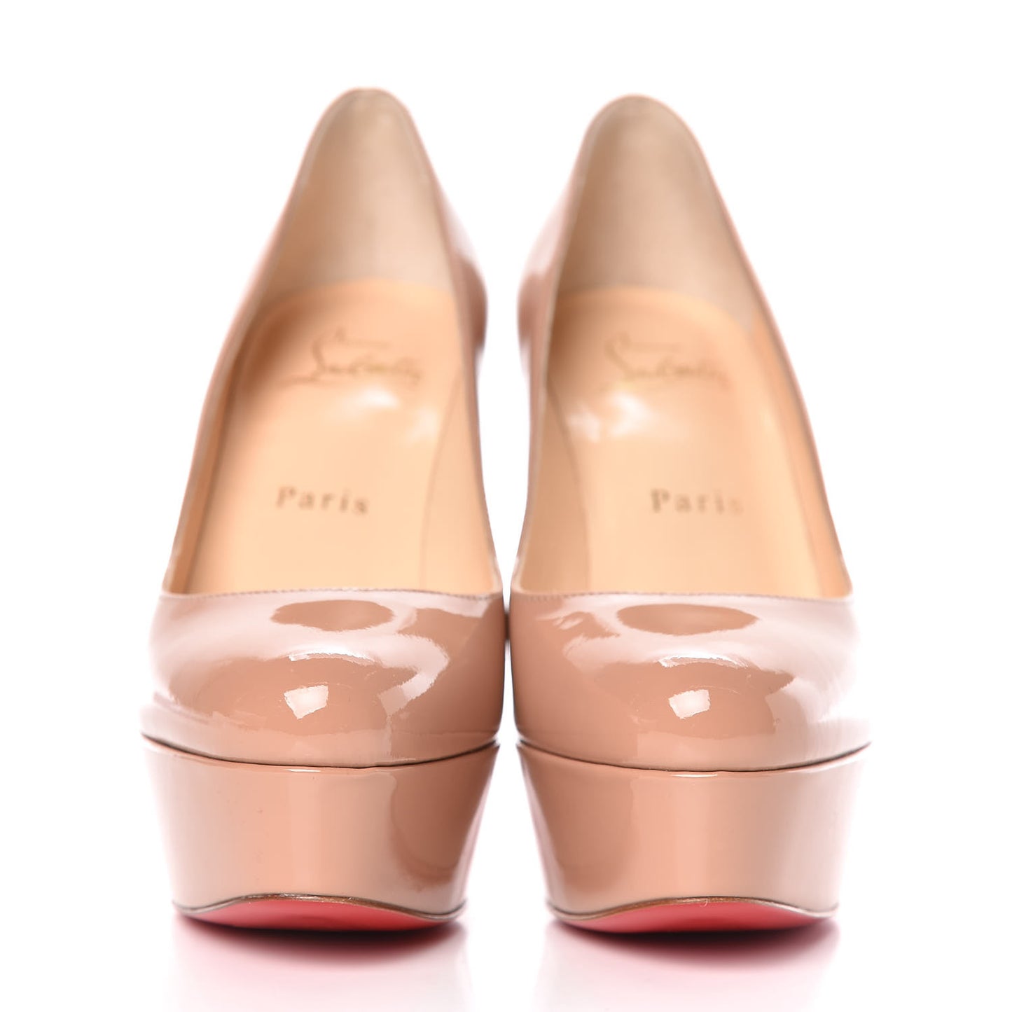 Patent Bianca 120 Pumps 35 Nude
