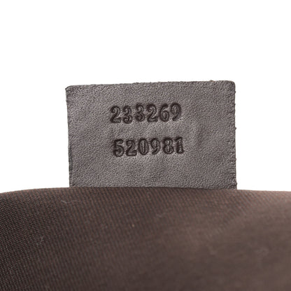 Gucci GG Supreme Monogram Belt Bag Dark Brown 8 of 8