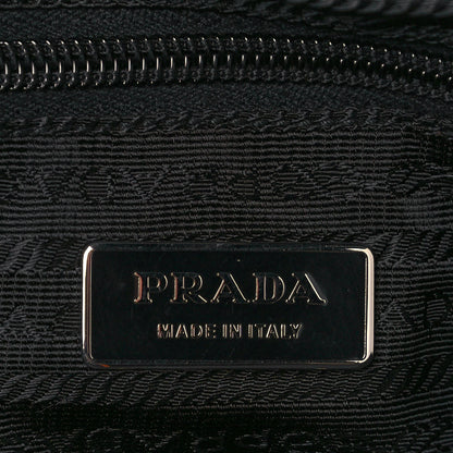 Prada Tessuto Nylon Saffiano Duffle Black 6 of 26