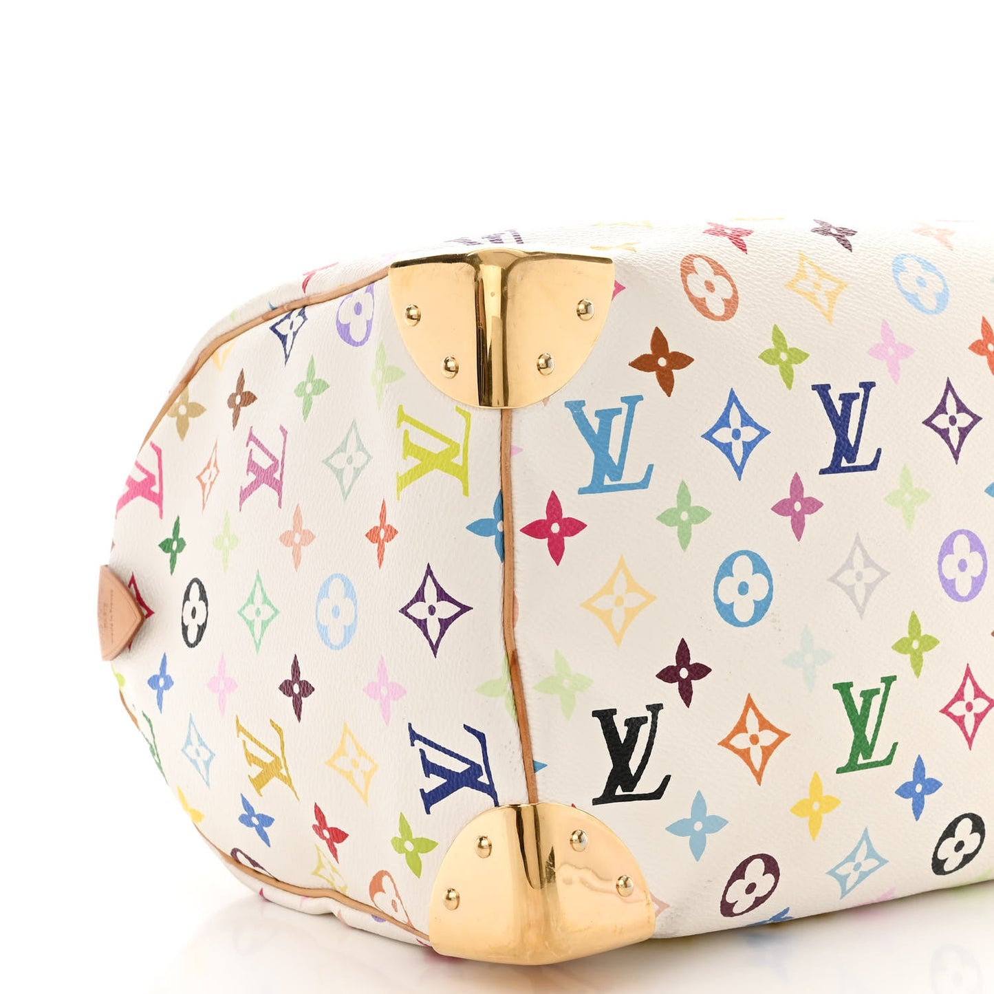 Monogram Multicolor Speedy 30 White