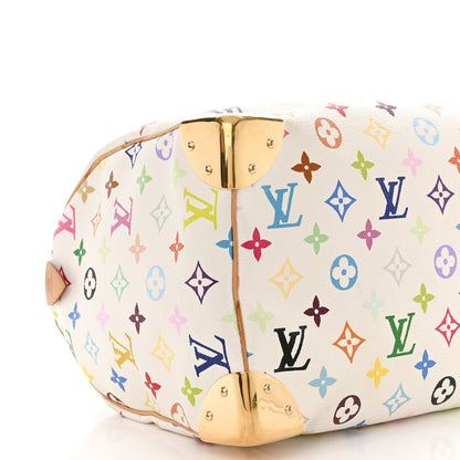 Louis Vuitton Monogram Multicolor Speedy 30 White 8 of 12