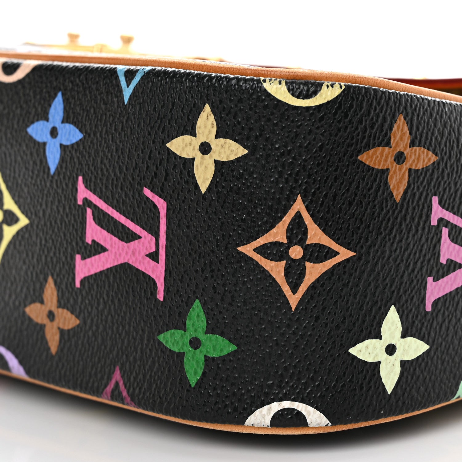 Louis Vuitton Monogram Multicolor Sologne Black 10 of 11