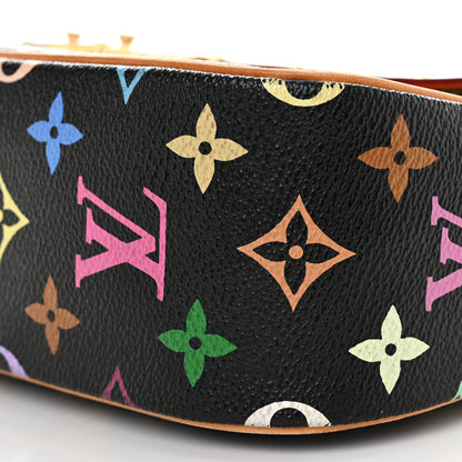 Louis Vuitton Monogram Multicolor Sologne Black 10 of 11