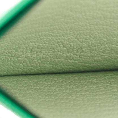 Hermes Chevre Mysore Sellier Card Holder Vert Comics Vert Fizz 8 of 12
