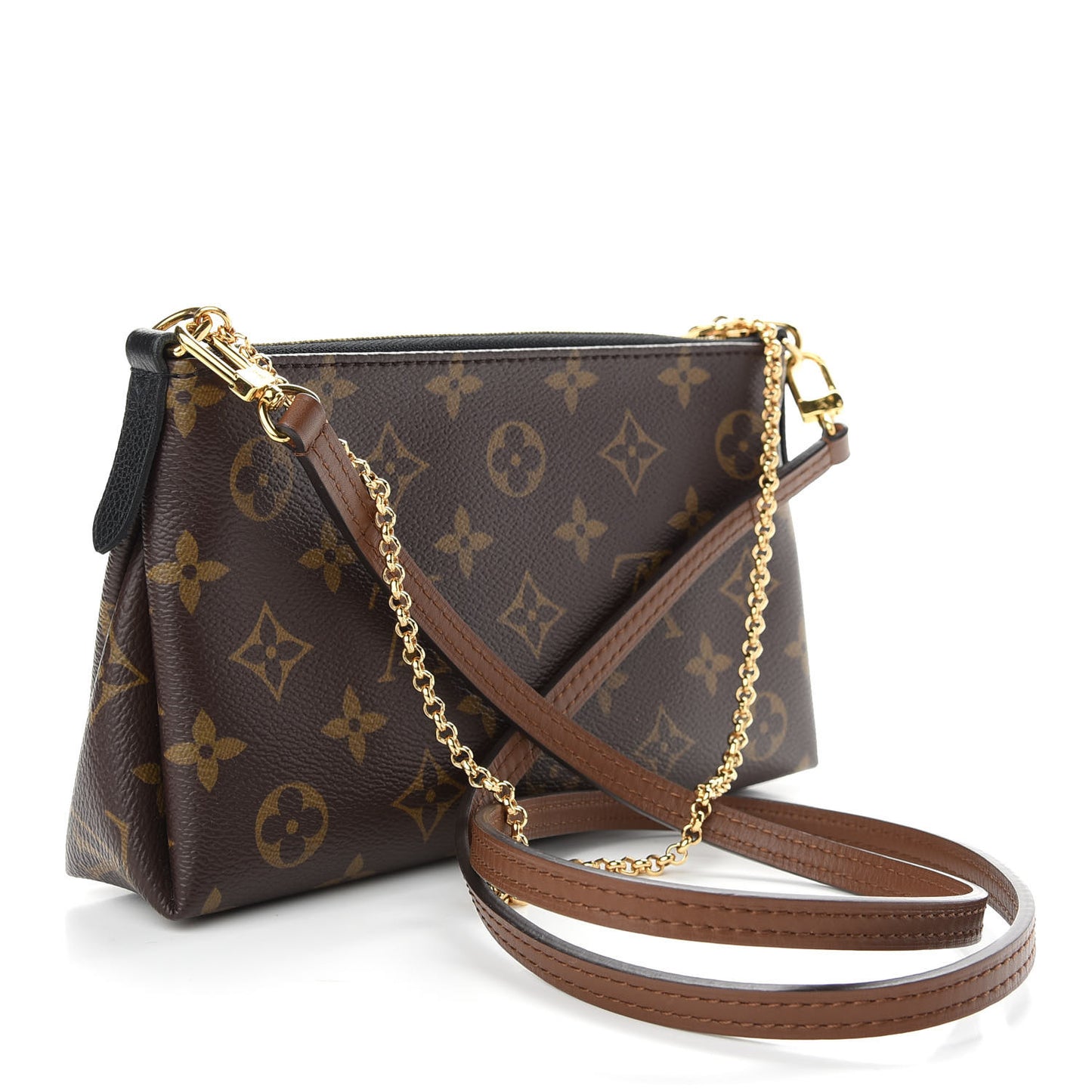 Monogram Pallas Clutch Black
