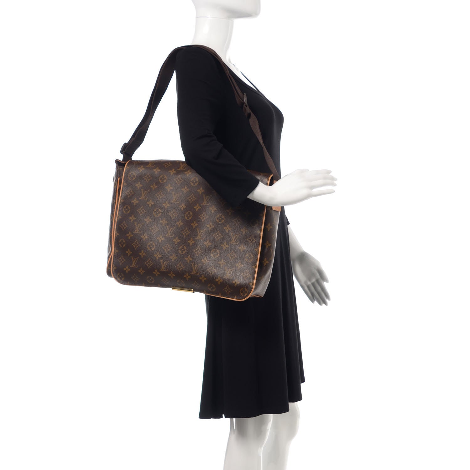 Louis Vuitton Monogram Abbesses Messenger Bag 2 of 13