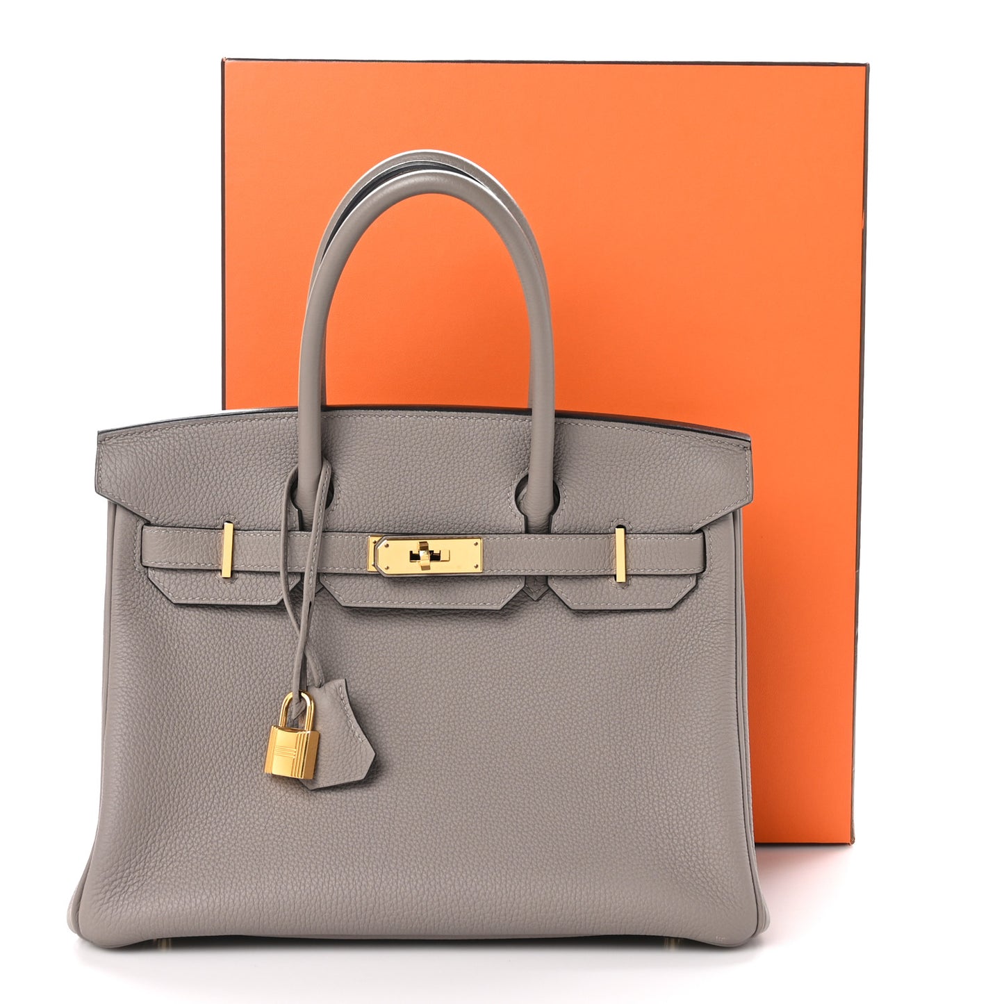 Togo BIRKIN 30 Gris Asphalte